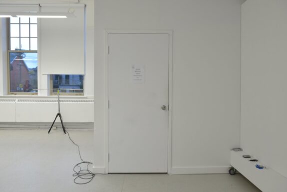 installation shot of claude wittmann's Radio Equals project