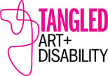 Logo: Tangled Art & Disability