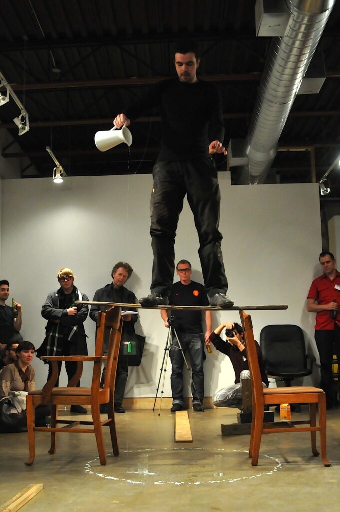 Maurice Blok performing untitled at XPACE Cultural Centre