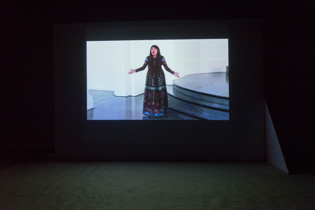 Selma Selman video performance at Geary Lane