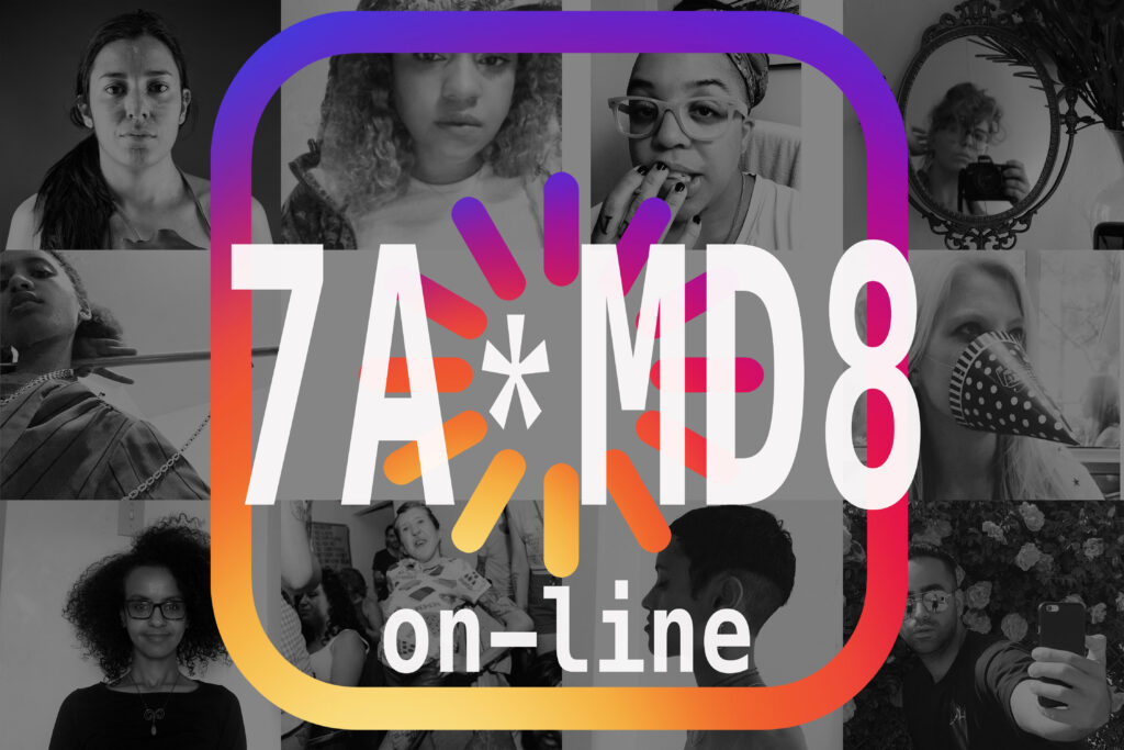 7a*md8 on-line Event Poster