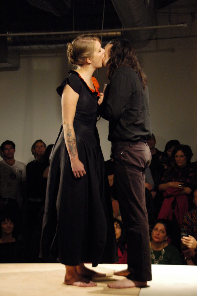Stacey Sproule & Randy Gagne, How deep is your love? 7a*11d 2008 PHOTO Henry Chan