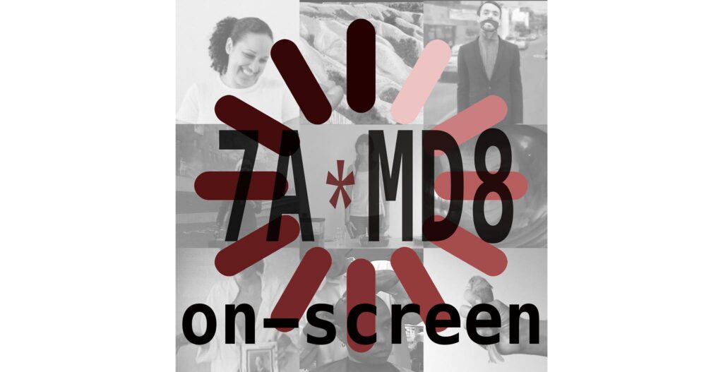 Logo: 7a*md8 On-screen