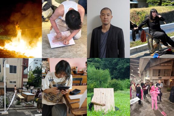 This is a composite picture with images of the members of the Responding Performance Art Initiative collective.